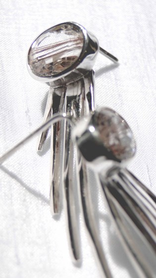 JOALHERIA DE AUTOR: Brinco Cristal Estrela