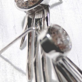 JOALHERIA DE AUTOR: Brinco Cristal Estrela