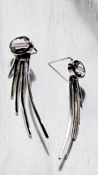 JOALHERIA DE AUTOR: Brinco Cristal Estrela